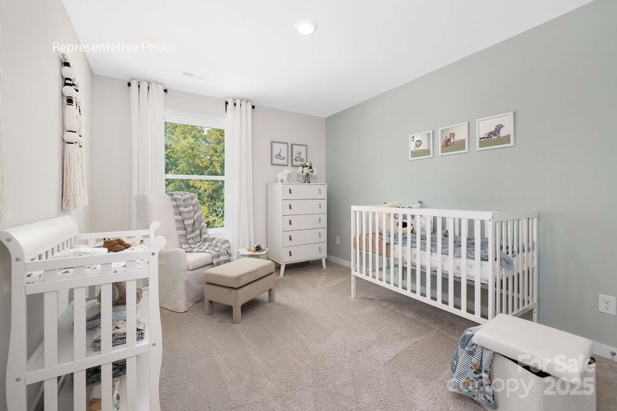 Furnished interior view inside a new home in Sanctuary at Southgate, Indian Trail (Image 11).