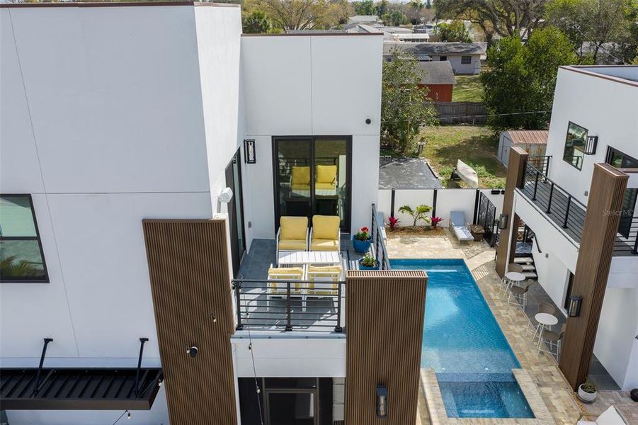 Exterior details and patio area of a home in , St. Petersburg (Image 43). Exterior details and patio area of a home in , St. Petersburg (Image 43).