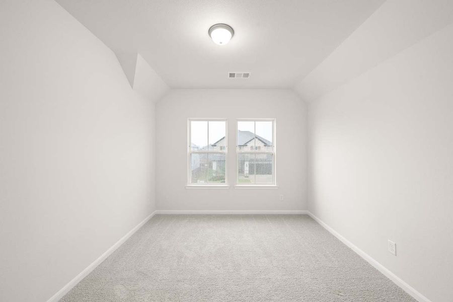 Spacious, unfurnished interior of a new home in Timberbrook, Justin (Image 27).