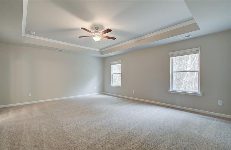Spacious, unfurnished interior of a new home in Cooper Park, McDonough (Image 15).