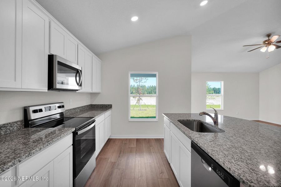 Furnished interior view inside a new home in Westport Landing, Jacksonville (Image 8). Furnished interior view inside a new home in Westport Landing, Jacksonville (Image 8).