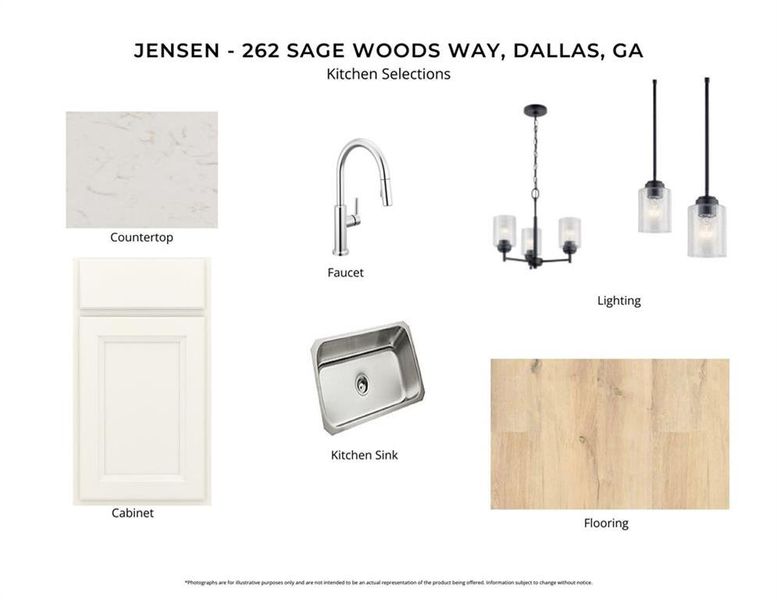 Sample of building materials used in homes in Sage Woods, Dallas (Image 3).