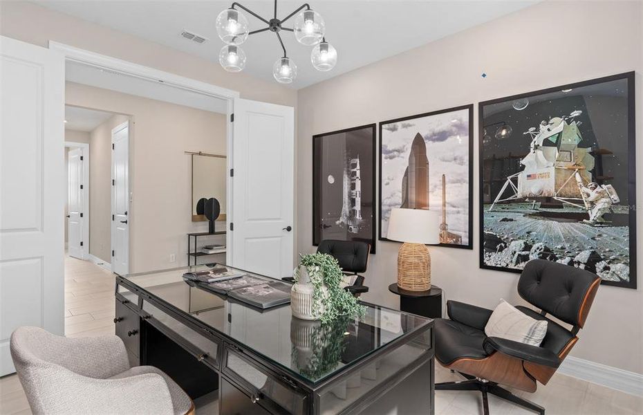 Furnished interior view inside a new home in The Estates at Nona Sound, Orlando (Image 5).