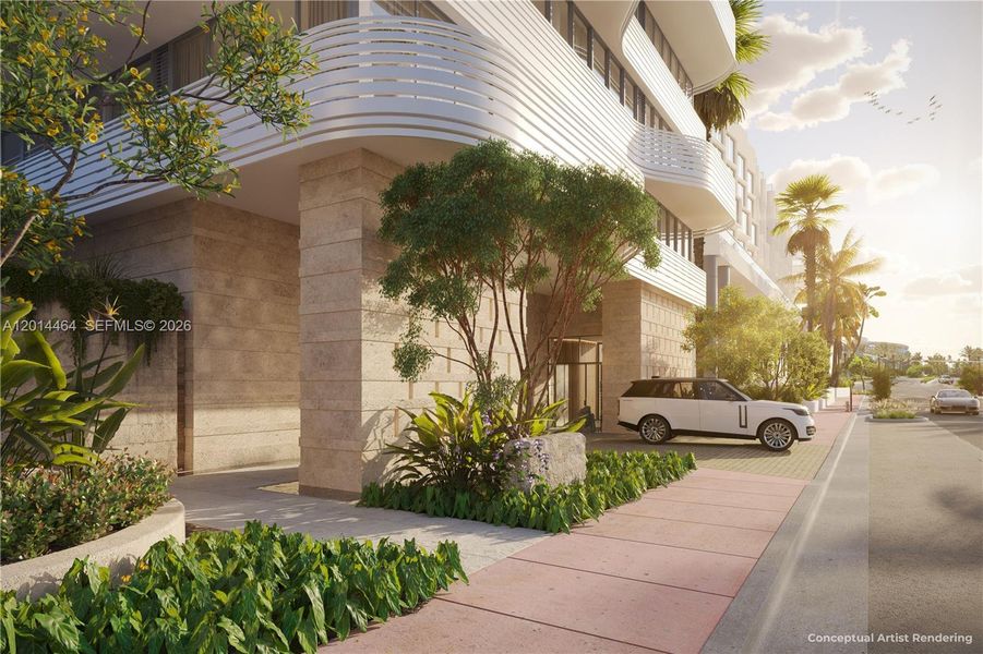 Condo located in Miami Beach, FL showcasing its design and architecture (Image 3).