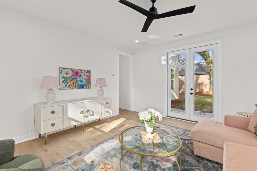 Furnished interior view inside a new home in Park Circle Single Family Homes, North Charleston (Image 15).