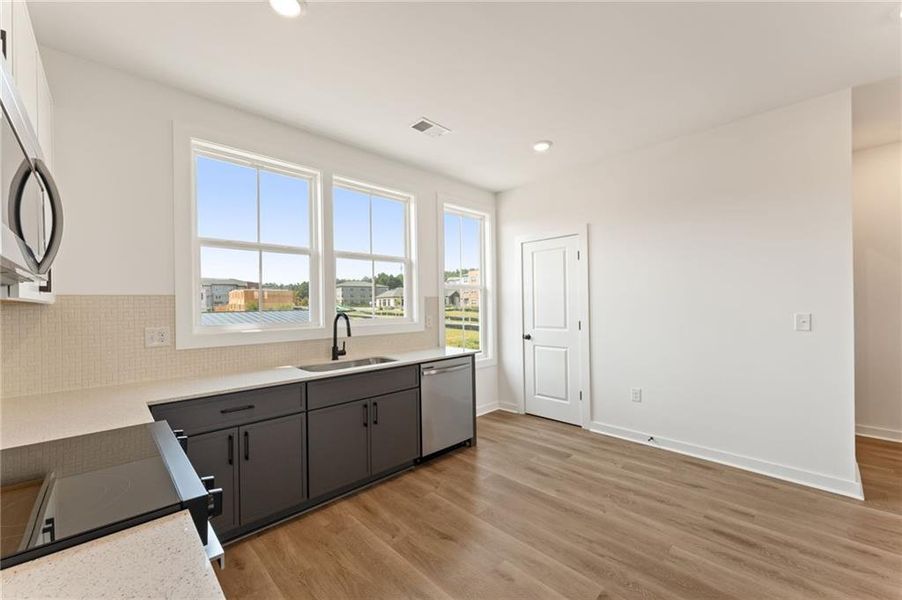 Furnished interior view inside a new home in Array, Atlanta (Image 5).