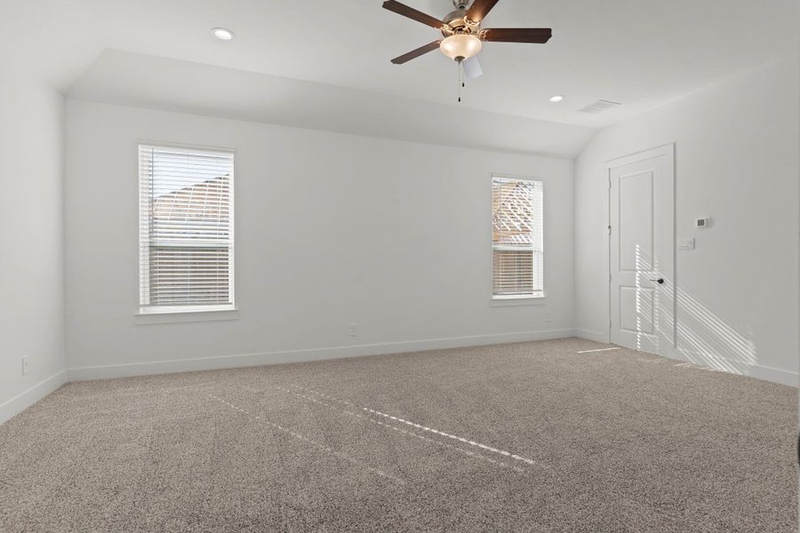 Spacious, unfurnished interior of a new home in Westland Ranch 60' Homesites, League City (Image 37). Spacious, unfurnished interior of a new home in Westland Ranch 60' Homesites, League City (Image 37).