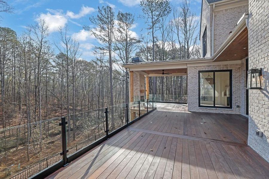 Exterior details and patio area of a home in , Milton (Image 3).