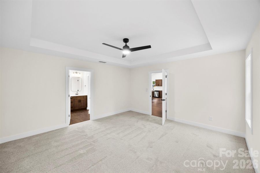 Spacious, unfurnished interior of a new home in , Albemarle (Image 32).