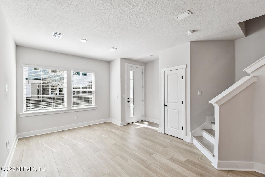 Spacious, unfurnished interior of a new home in Kettering at eTown - Garden Collection, Jacksonville (Image 11). Spacious, unfurnished interior of a new home in Kettering at eTown - Garden Collection, Jacksonville (Image 11).