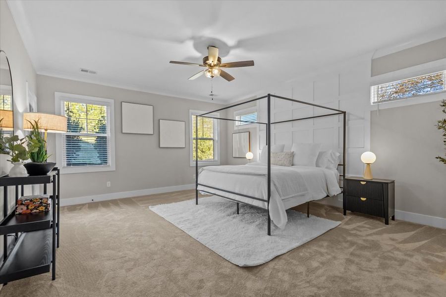 Representative furnished interior of a home built from the Audrey II by Great Southern Homes in Collins Cove, Chapin (Image 17).
