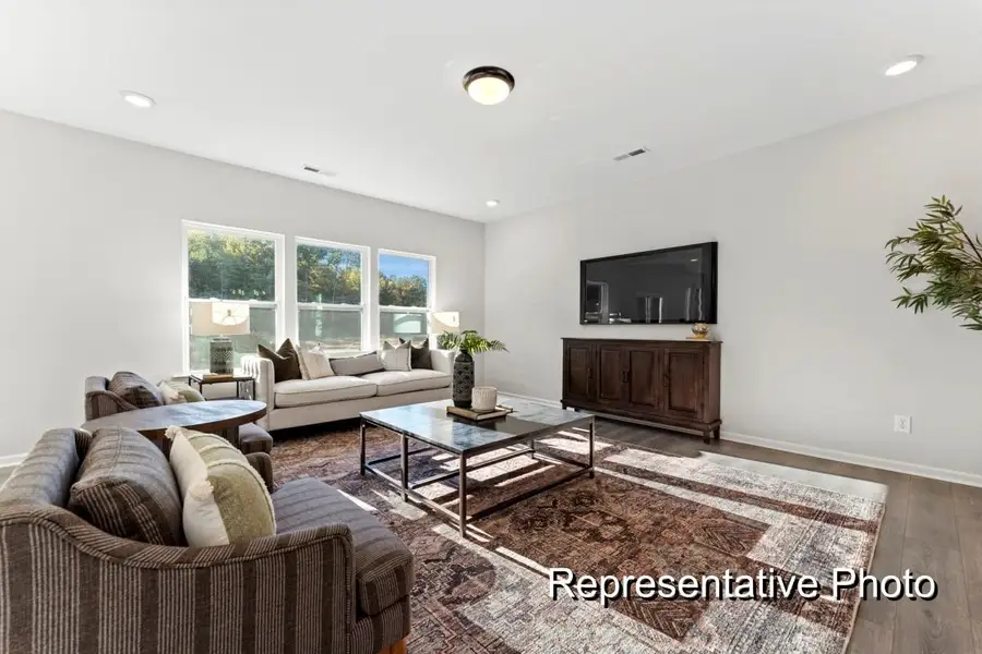 Furnished interior view inside a new home in Reedy Fork Middleton, Greensboro (Image 5).