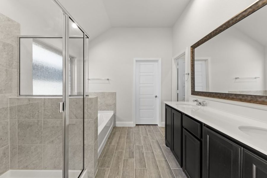 Representative exterior photo of a completed home built from the Kingston by Impression Homes in Arcadia Trails, Balch Springs, TX (Image 19).