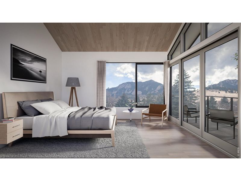 Furnished interior view inside a new home in , Boulder (Image 5).