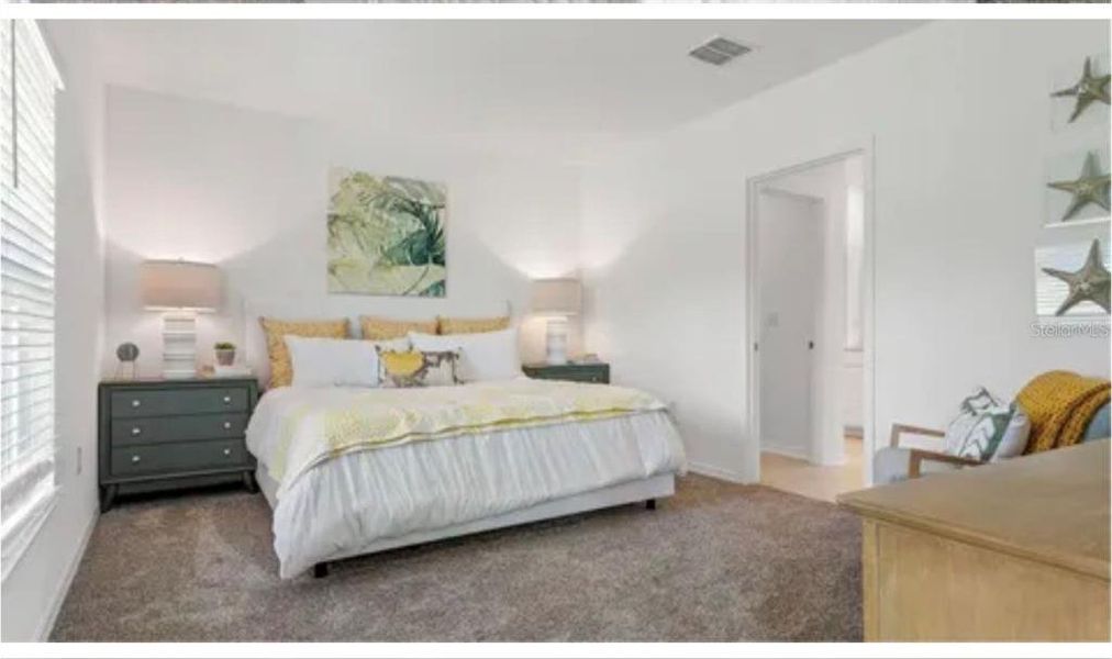 Furnished interior view inside a new home in Cascades: Legacy Collection, Davenport (Image 7).