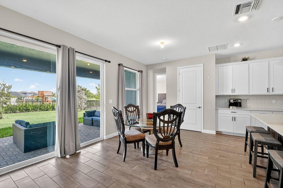 Furnished interior view inside a new home in , Loxahatchee (Image 7).