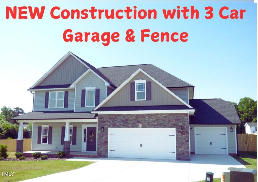 NEW Construction with 3 Car Garage pic