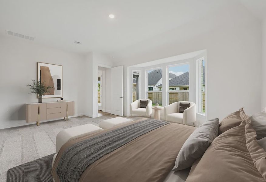 Homesite 2429 Primary Bed - Staged - 10 of 17