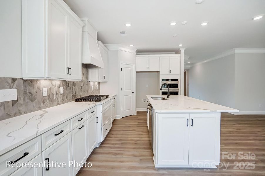 Furnished interior view inside a new home in Heritage - 55+ Community, Indian Trail (Image 7).