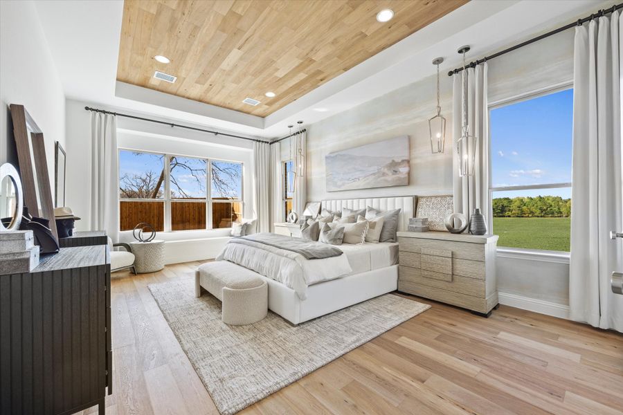 Furnished interior view inside a new home in Lake Shore Village, Rowlett (Image 18).