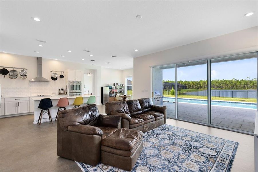 Furnished interior view inside a new home in , Daytona Beach (Image 18).