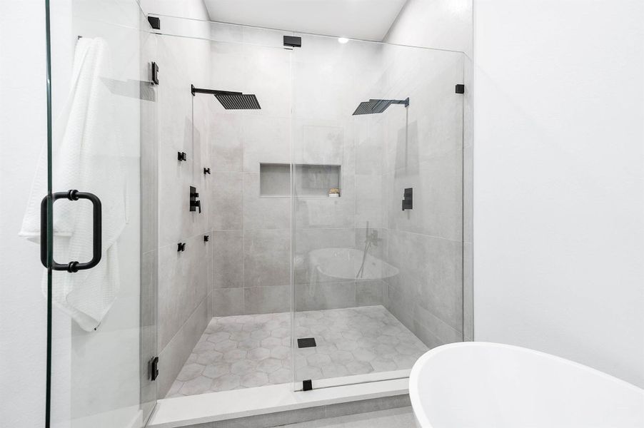 Furnished interior view inside a new home in , Houston (Image 16).