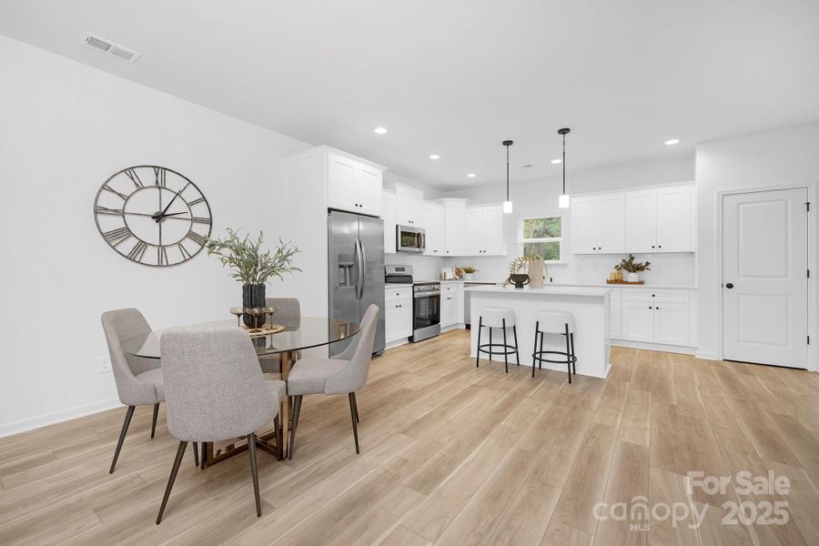 Furnished interior view inside a new home in , Huntersville (Image 13). Furnished interior view inside a new home in , Huntersville (Image 13).