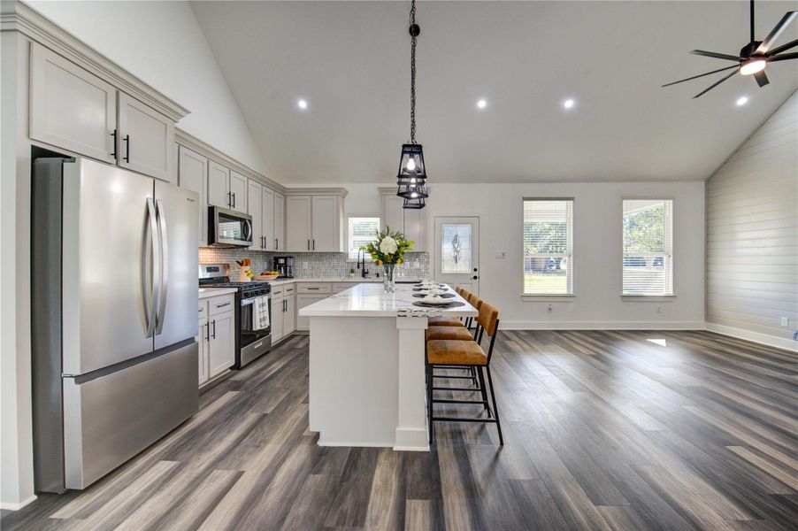 Furnished interior view inside a new home in , Waller (Image 4). Furnished interior view inside a new home in , Waller (Image 4).