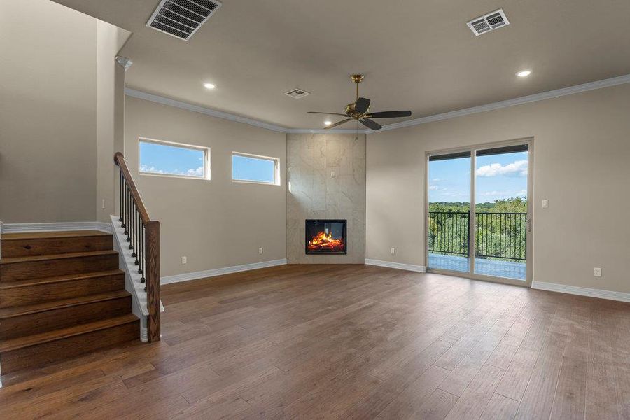 Spacious, unfurnished interior of a new home in , Belton (Image 38).