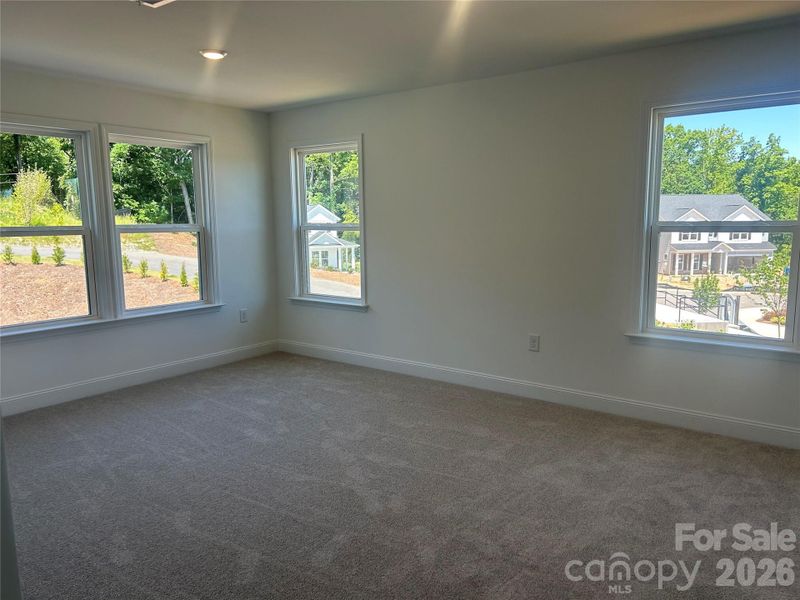 Large Second Floor Loft with Window Galore