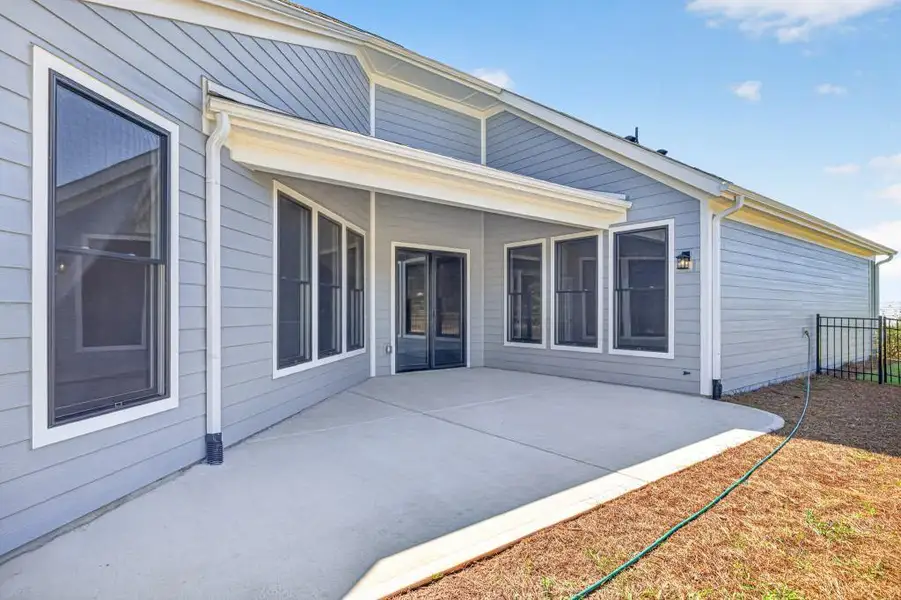 Exterior details and patio area of a home in , Dacula (Image 4). Exterior details and patio area of a home in , Dacula (Image 4).