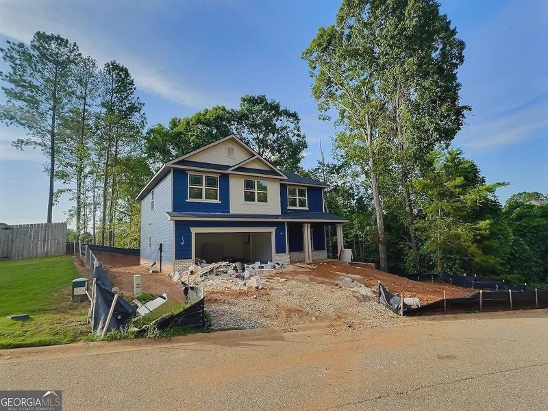 In-progress construction of a new home in Magnolia Villas, Cornelia, GA (Image 26).