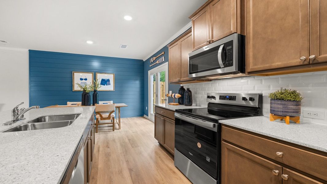 Representative furnished interior of a home built from the SUDBURY 24' TOWNHOME by D.R. Horton in Falcon Landing Townhomes, Gainesville (Image 12).