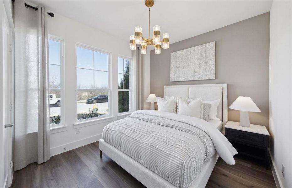 Secondary bedroom *photos may depict options and features that aren't available Secondary bedroom *photos may depict options and features that aren't available