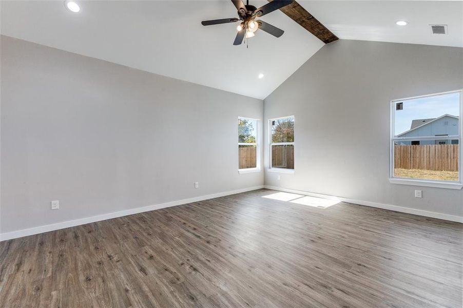 Spacious, unfurnished interior of a new home in , Randolph (Image 24).