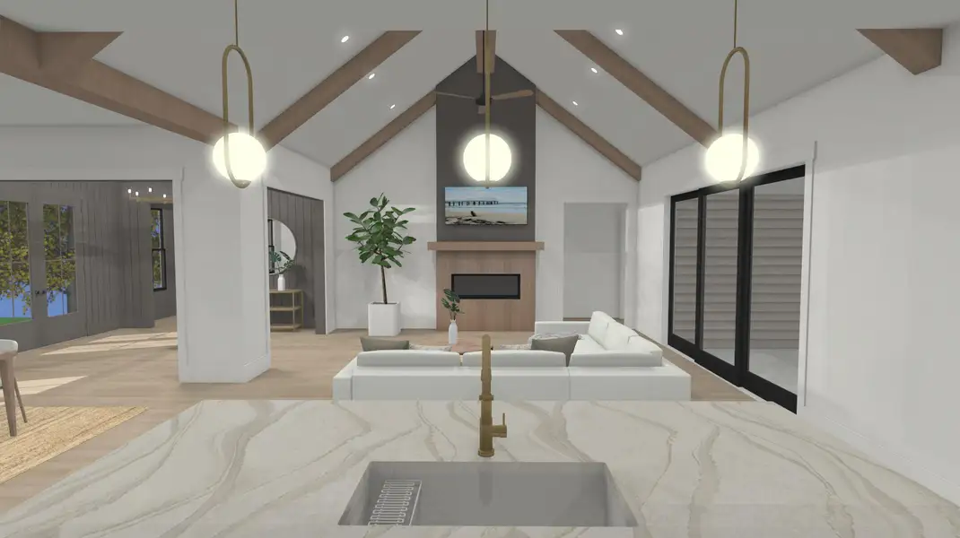 Furnished interior view inside a new home in , Johns Island (Image 4). Furnished interior view inside a new home in , Johns Island (Image 4).