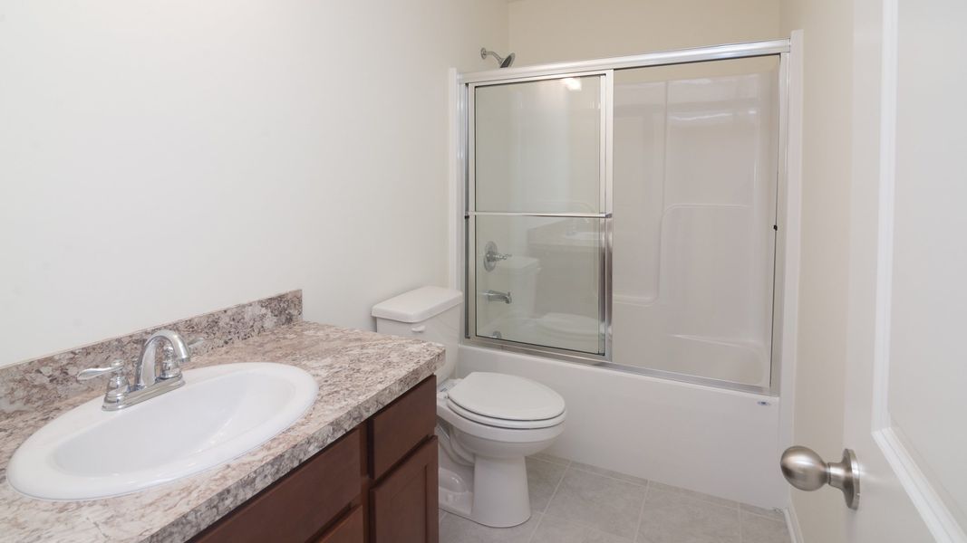 Representative furnished interior of a home built from the The Briarhaven III Side Entry by Norfolk Homes in Fosdick Glen of Saline, Saline (Image 20).