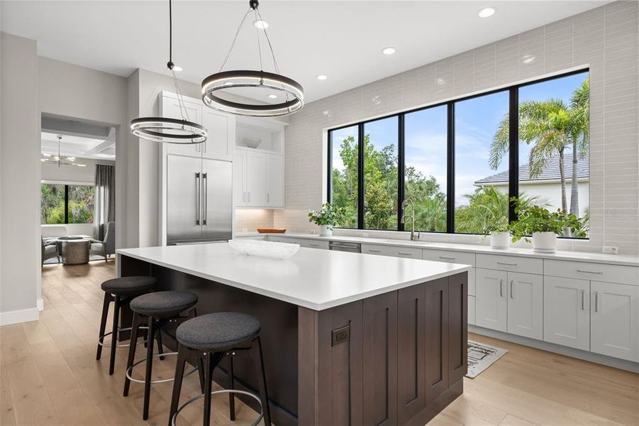 Furnished interior view inside a new home in , Parrish (Image 42).