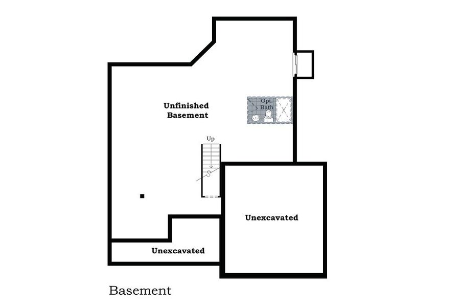 2D floor plan layout for the The Yorkshire by Norfolk Homes in Coronado Estates, Jackson, MI (Image 29).