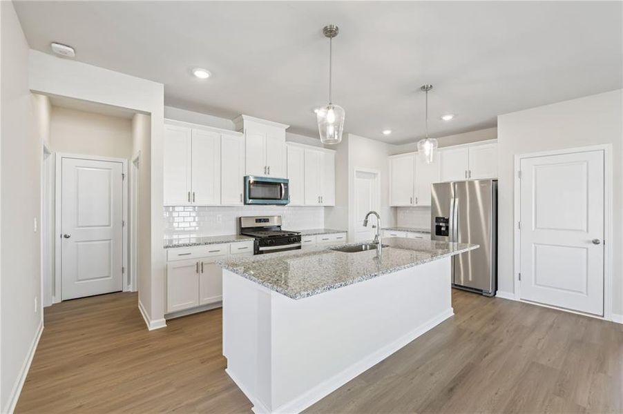 Furnished interior view inside a new home in Martin Springs - Reserve Series, Lawrenceville (Image 9). Furnished interior view inside a new home in Martin Springs - Reserve Series, Lawrenceville (Image 9).