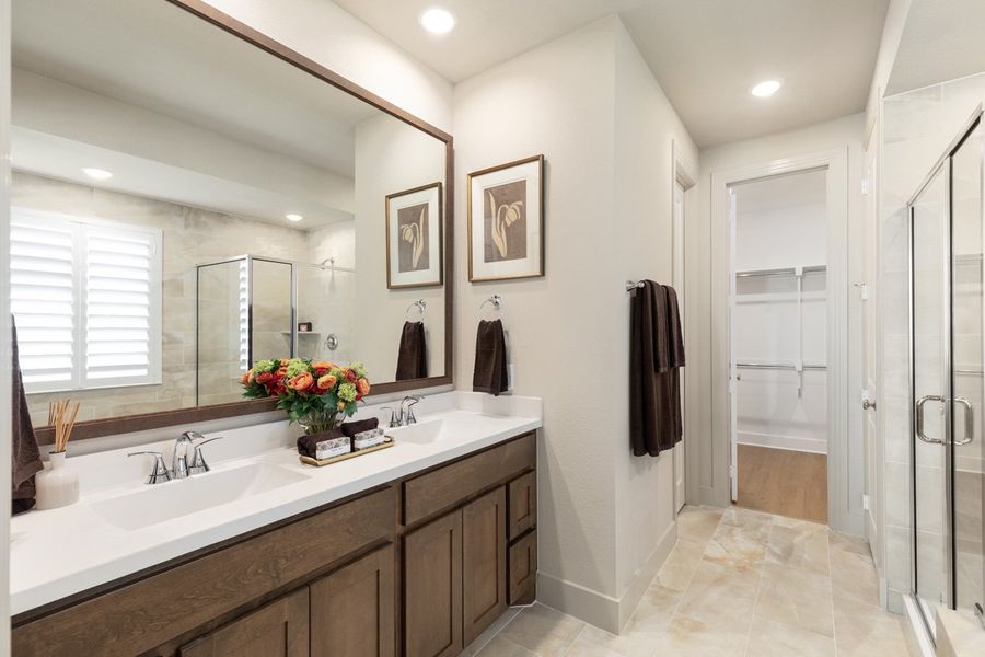 Representative Primary Bathroom - some options shown