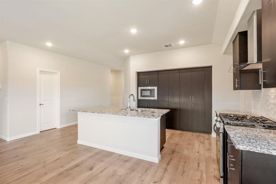 Furnished interior view inside a new home in Eagle Glen Elements, Alvarado (Image 11).