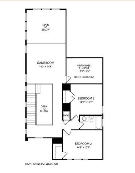 2D floor plan layout of this home in Rough Hollow The District, Lakeway, TX (Image 3). 2D floor plan layout of this home in Rough Hollow The District, Lakeway, TX (Image 3).