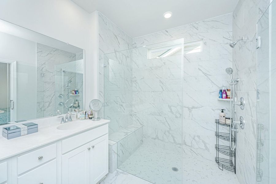 Furnished interior view inside a new home in Horizons at Summers Corner | 55+: The Cottages, Summerville (Image 7).