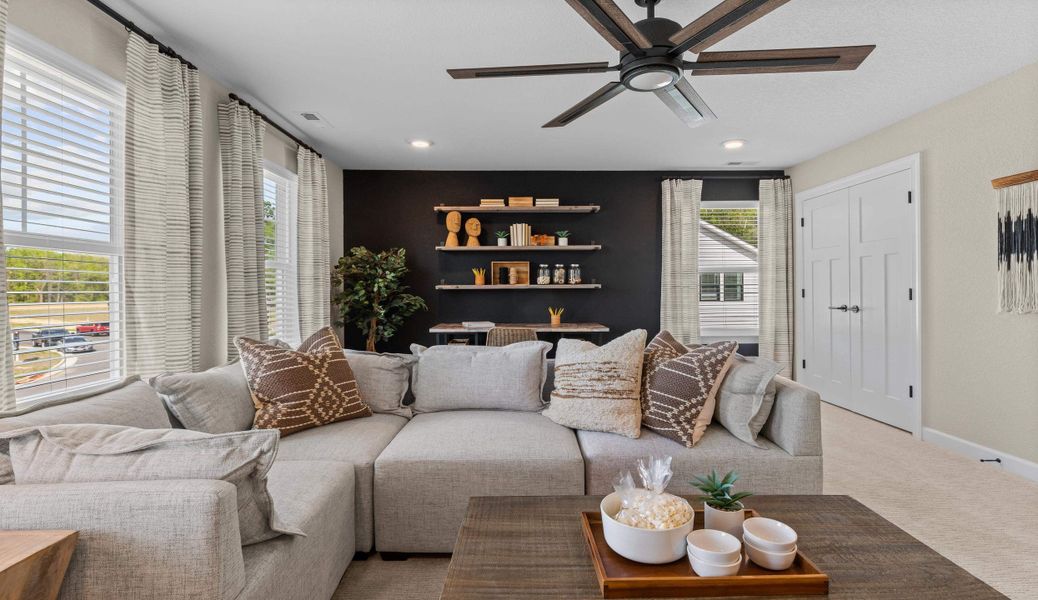 Furnished interior view inside a new home in Traditions at Carolina Forest, Myrtle Beach (Image 15).
