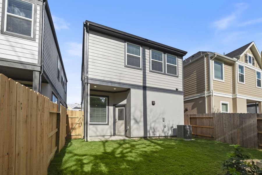 Exterior details and patio area of a home in Park Hill, Stafford (Image 2). Exterior details and patio area of a home in Park Hill, Stafford (Image 2).
