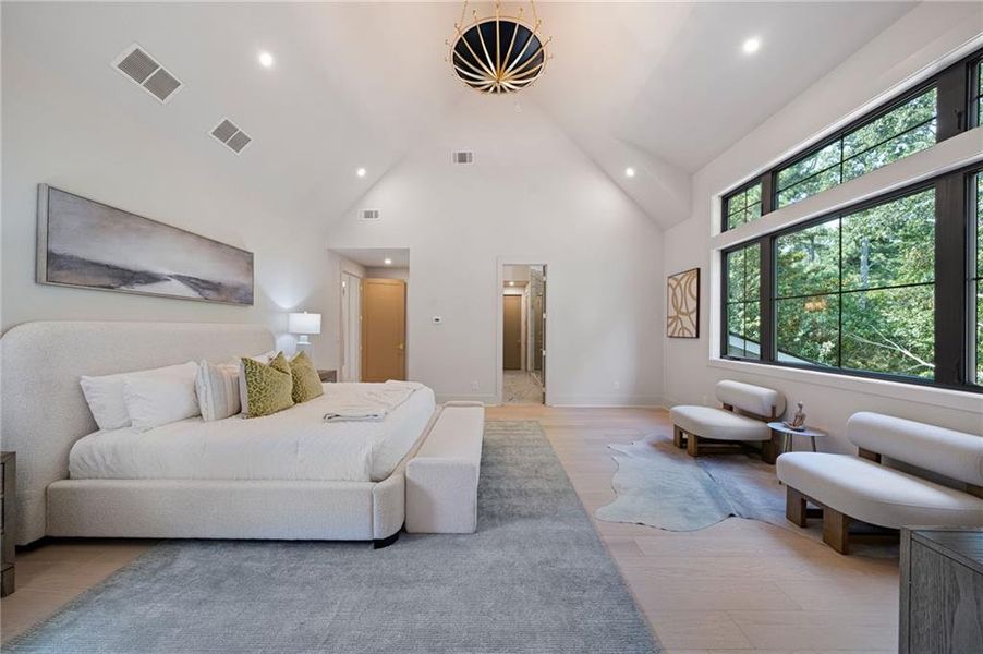 Furnished interior view inside a new home in , Atlanta (Image 34).