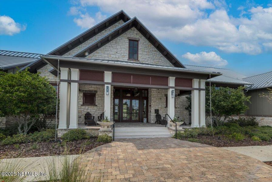 Front exterior of a new home in , St. Augustine, FL, highlighting curb appeal (Image 28). Front exterior of a new home in , St. Augustine, FL, highlighting curb appeal (Image 28).