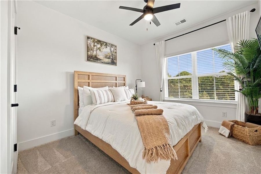 Furnished interior view inside a new home in , Alpharetta (Image 24). Furnished interior view inside a new home in , Alpharetta (Image 24).