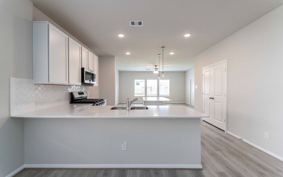 Furnished interior view inside a new home in Cypress Green, Hockley (Image 4).